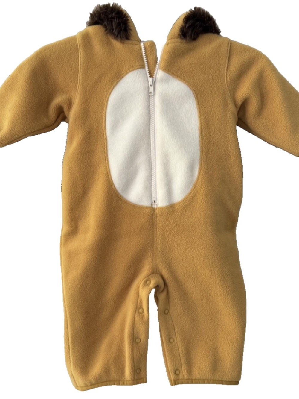 Baby Gap Lion King Costume Infant/Toddler 6-12 months Fleece Zipper Snap Unisex